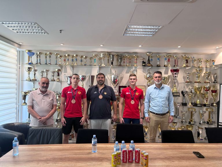 VPK Primorac organizovao prijem za naše članove koji su osvojili bronzu na Evropskom prvenstvu