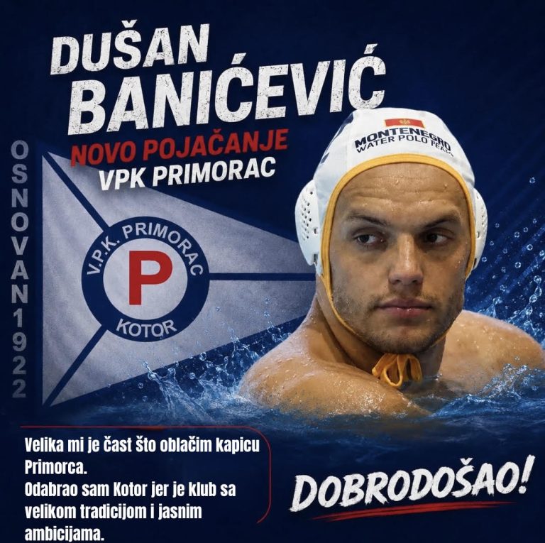 DUŠAN BANIĆEVIĆ: Velika mi je čast i ponosan sam što ću nositi kapicu Primorca
